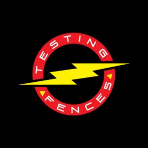 New Testing Fences Logo designed to work on light or dark backgrounds.