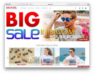 Designed Social Media sizes as well as Home Page Slider pictured above.