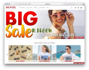 Designed Social Media sizes as well as Home Page Slider pictured above.