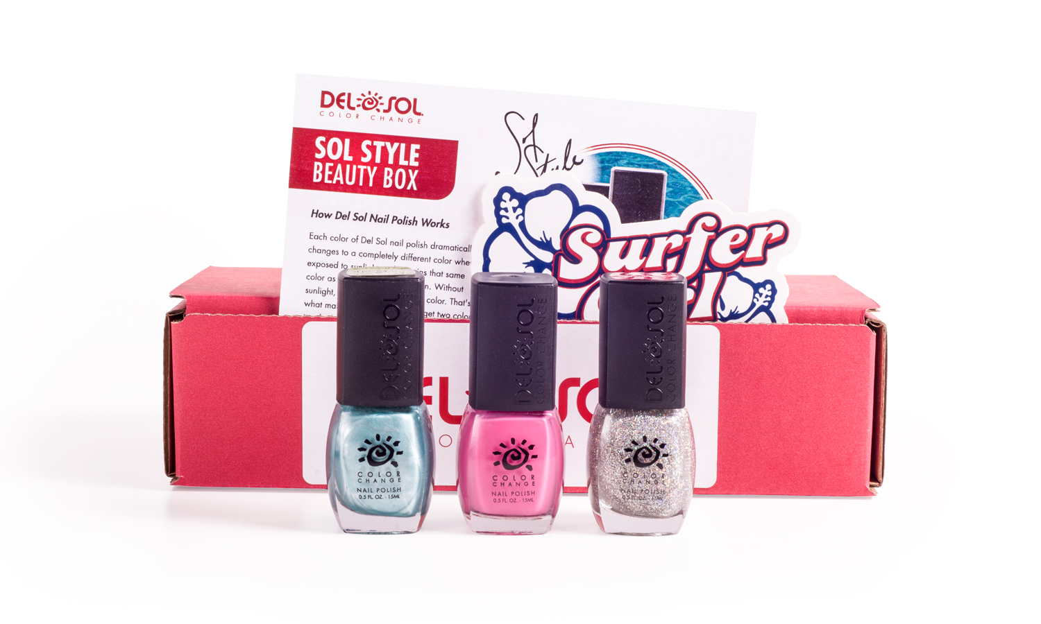 Beauty Box Subscription allows Del Sol Nail Color-Changing Polish to arrive at your doorstep every month.