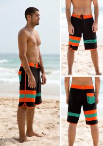 Used striped areas for branding and concepted green color-changing silicone elements.