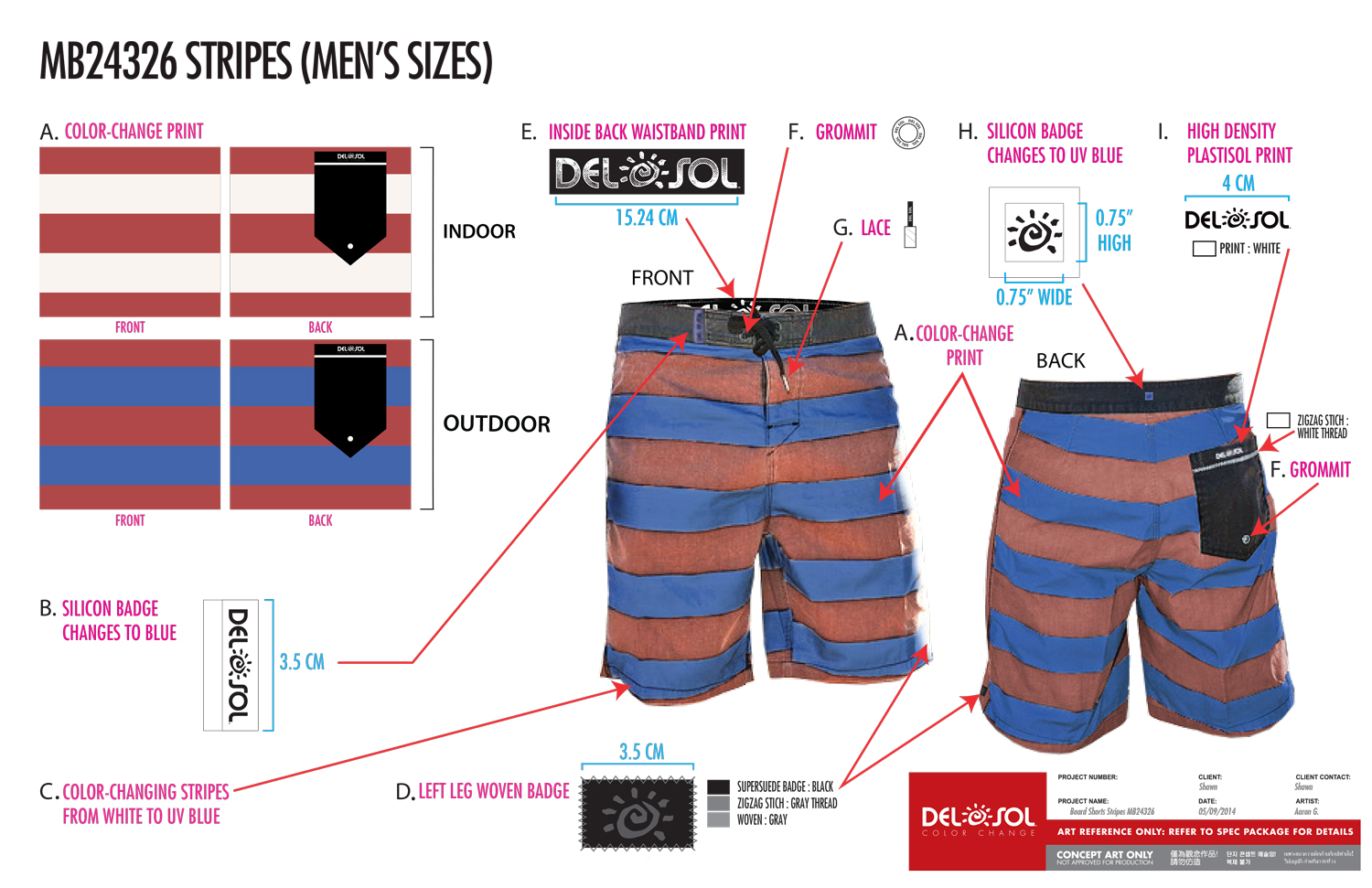 Board Shorts Tech Pack