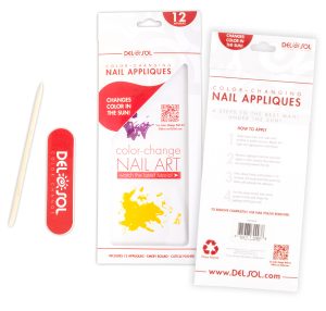 Designed the window area of the packaging to advertise Del Sol's Nail Art YouTube channel.