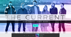 Created new CMS website for The Current, a high-energy party band based in Salt Lake City, Utah. Click the image above to visit the website.